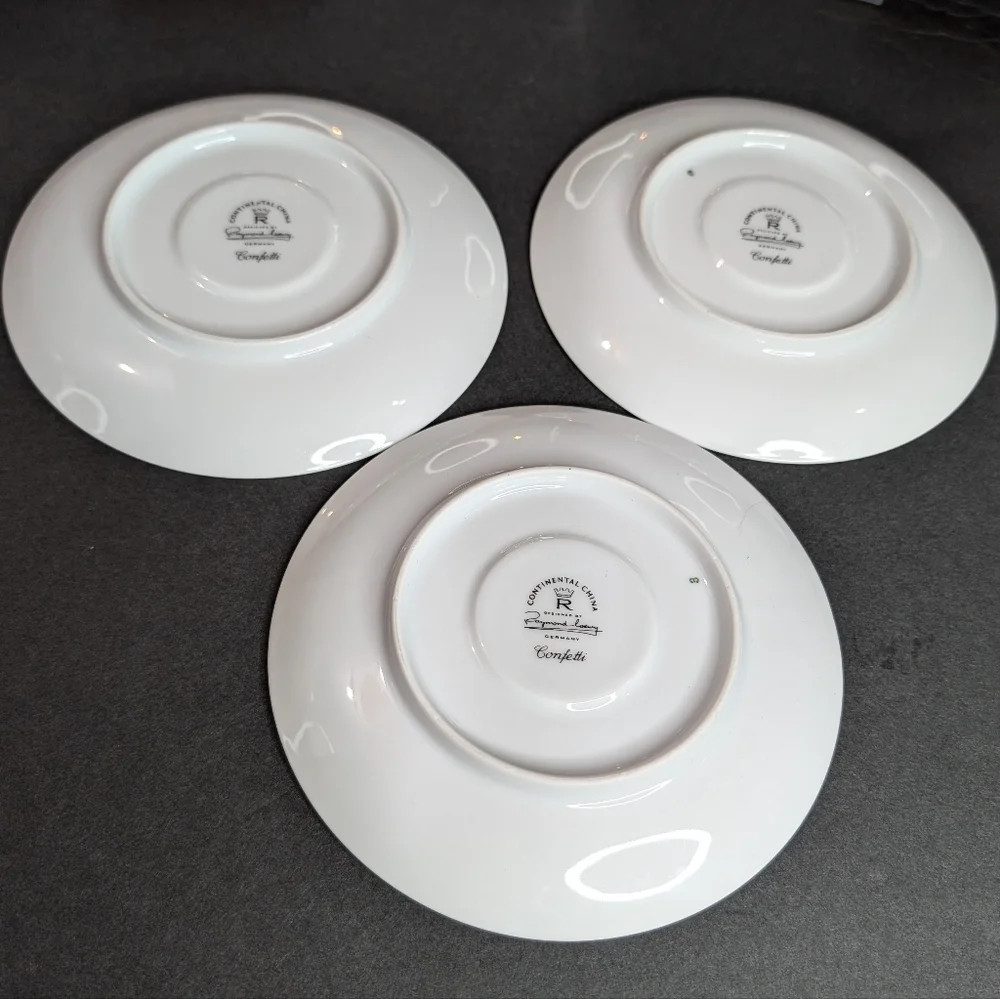 Continental China x Raymond Loewy‎ Confetti vintage 3 ceramic 6